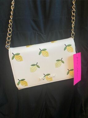 Betsey Johnson Lemon Crossbody